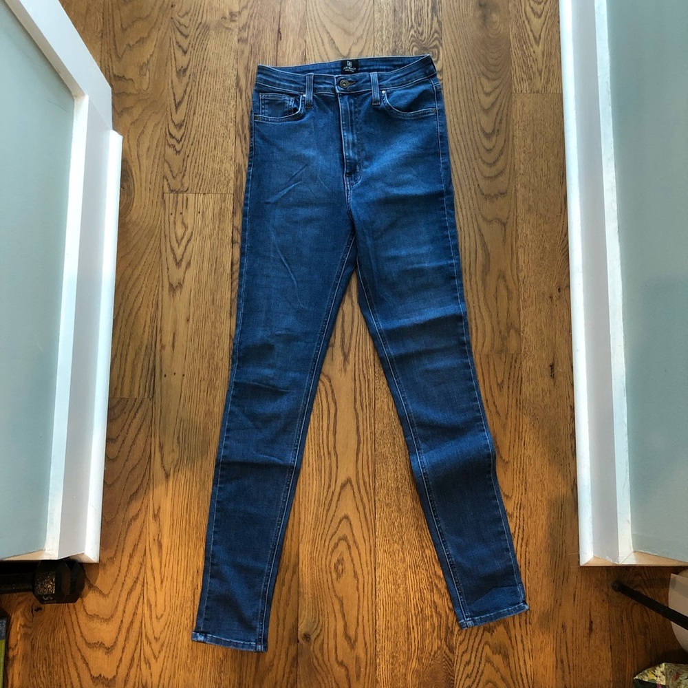 Just Black High Rise Skinny Jeans